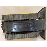 51054 Tonka Bulldozer STEEL PLOW Toy Bull Dozer Metal Blade Construction Vintage Yellow Black Tracks