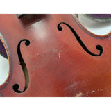 AS 3/4 Violin Antonius Stradivarius Cremonensis anno 1722 Bow Purple Velvet Case Maple Wood