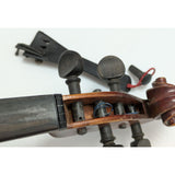 AS 3/4 Violin Antonius Stradivarius Cremonensis anno 1722 Bow Purple Velvet Case Maple Wood