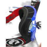 Dragon Alliance Vendetta Ride The Hills MX Goggles Blue Lightning Frame Ionized AFT Anti-Fog UV Motocross Snowmobile