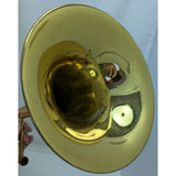 1964 Martin Imperial Elkhart Indiana USA Tenor Trombone Wurlitzer Case #1 Mouthpiece VTG