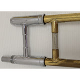 1964 Martin Imperial Elkhart Indiana USA Tenor Trombone Wurlitzer Case #1 Mouthpiece VTG