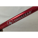 Swissgear Trekking Retractable Telescopic Hiking Pole Adjustable Anti-Shock Red Aluminum Outdoor Walking Stick