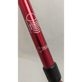 Swissgear Trekking Retractable Telescopic Hiking Pole Adjustable Anti-Shock Red Aluminum Outdoor Walking Stick