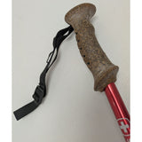 Swissgear Trekking Retractable Telescopic Hiking Pole Adjustable Anti-Shock Red Aluminum Outdoor Walking Stick