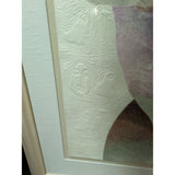 DRAFT MAKE OFFER X40" DANCE Framed Alvar Sunol Allegories Of The Arts Lithograph Embossed Art