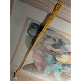 DRAFT MAKE OFFER X40" DANCE Framed Alvar Sunol Allegories Of The Arts Lithograph Embossed Art