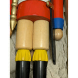 16" Charlemagne Soldier Steinbach Nutcracker Karl De Grosse Der Große Charles Great S714 44 Wooden Handcrafted Western Germany