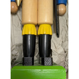 16" Charlemagne Soldier Steinbach Nutcracker Karl De Grosse Der Große Charles Great S714 44 Wooden Handcrafted Western Germany