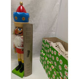 16" Charlemagne Soldier Steinbach Nutcracker Karl De Grosse Der Große Charles Great S714 44 Wooden Handcrafted Western Germany