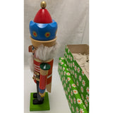 16" Charlemagne Soldier Steinbach Nutcracker Karl De Grosse Der Große Charles Great S714 44 Wooden Handcrafted Western Germany