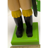 16" Charlemagne Soldier Steinbach Nutcracker Karl De Grosse Der Große Charles Great S714 44 Wooden Handcrafted Western Germany