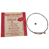 A Sting Super-Sensitive SS611 Stainless Steel Cello Medium Tone Red Label SS 611 USA