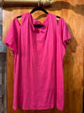 18/20 Women Within Stylish Cold Shoulder Top  18/20 Size L