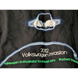 NOS 2012 S Small VESI Volkswagen Idaho Club Invasion Wackerli Idaho Falls VW Car Dealer T-Shirt Black Cotton Alston