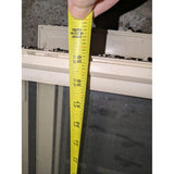 59.5 X 35.5 Pre-Owned Window Vinyl Double Pane Insulated Vertical Slider USED