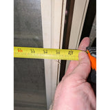 59.5 X 35.5 Pre-Owned Window Vinyl Double Pane Insulated Vertical Slider USED