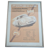 PARC 16"x12" 1953 Porsche 356 Race 16th Internationale Alpenfahrt Hunnig Poster Print