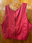22/24 Ashley Stewart Women's Red Sleeveless Top - Size 22/24
