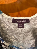 26/28 Stylish Roaman's Cold Shoulder Tunic