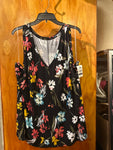 26/28 Lane Bryant Floral Print Sleeveless Top The Tee Shop - Size 26/28
