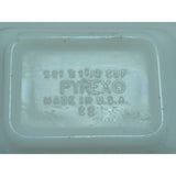 Pyrex Butterfly Gold 1.5 Cup 1960s 501 B 22 Refrigerator Dish Daisy Flower Pattern Glass USA Vintage