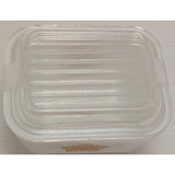 Pyrex Butterfly Gold 1.5 Cup 1960s 501 B 22 Refrigerator Dish Daisy Flower Pattern Glass USA Vintage