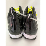 14 Men's Under Armour Black/White Crusher RM Football Cleats 1286600-001 Molded Studs Synthetic Upper