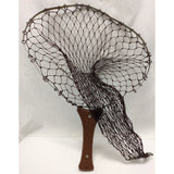 Vintage Handy Pak Fishing Net Plastic Handle Folding Retractable No Case Old