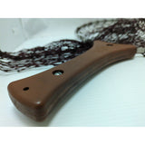 Vintage Handy Pak Fishing Net Plastic Handle Folding Retractable No Case Old