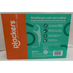 Plackers Micro Line Floss Picks 600 Ct Fresh Mint Flavor Sure-Zip Bags FlipPick TuFloss QuickFix USA