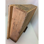 Vintage Lava Soap Wooden Crate With Dividers