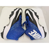 15 Men's Nike Blue White Black Zoom Code Elite 3/4 Shark Football Cleats 603370-004 Shoes