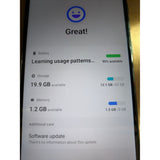 AS-IS 32GB Samsung Galaxy A21 Android Smartphone Black TracFone Front Facing Camera NOT WORKING SM-S215DL