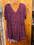 22/24 Roaman's Women's V-Neck 22/24 Top - Trendy and Comfortable