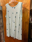 22/24 Lane Bryant Women's Striped Tank Dress - Size 22/24