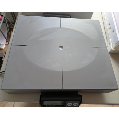 PS60 Mettler Toledo Scale 150lbs /60kgs Parcel Shipping Weighing Working Plastic Top NO POWER SUPPLY