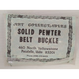 Tiede Farms American Falls Idaho Belt Buckle Potato 1890 1990 Centennial Tater Tater Tribute Food Producers Pewter GARY FRED