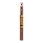 Eyebrow Gel & Pencil by Revlon, ColorStay Brow Fantasy 2-in-1 Eye Makeup, Longwearing with Precision Tip, 105 Brunette, 0.04 Oz