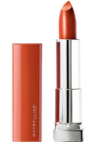 Maybelline New York Color Sensational Made for All Lipstick, Crisp Lip Color & Hydrating Formula, Spice For Me, Orange Brown, 0.06 oz