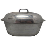 13 QT Wagner Ware 18" 4267-P Oval Roaster Lid Trivet Aluminum Vintage Pot Pan Cookware