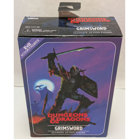 7" Grimsword Dungeons and Dragons Ultimate Action Figure NECA Box NOS