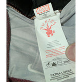 Adult 44-46 XL Marvel Avengers Infinity War Star-Lord Halloween Costume X-Large Mask Jumpsuit w Boot Tops