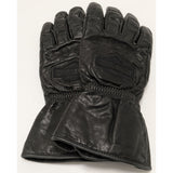 Large Women's Harley-Davidson Genuine Leather Gloves Black Size L CA 03402