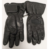 Large Women's Harley-Davidson Genuine Leather Gloves Black Size L CA 03402