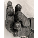 Large Women's Harley-Davidson Genuine Leather Gloves Black Size L CA 03402