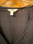 28/30- 4X Terra & Sky Women's V-Neck Blouse  Stylish Ruffled Sleeves
