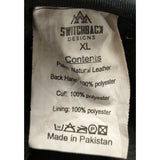 Switchback Designs XL Leather & Polyester Winter Ski Gloves