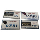 Volkswagen Enthusiasts Southeast Idaho (VESI) Fridge Magnet Cruise Set 2011-2013 Rectangle