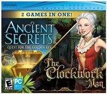PC CD-ROM Encore Clockwork Man Plus Ancient Secrets Gorgeous Full Screen Graphics
